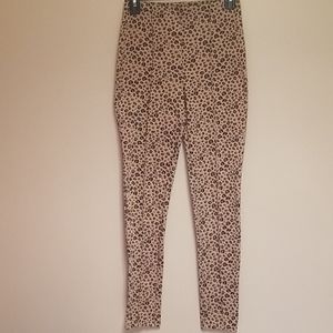 Forever 21 animal print leggings
